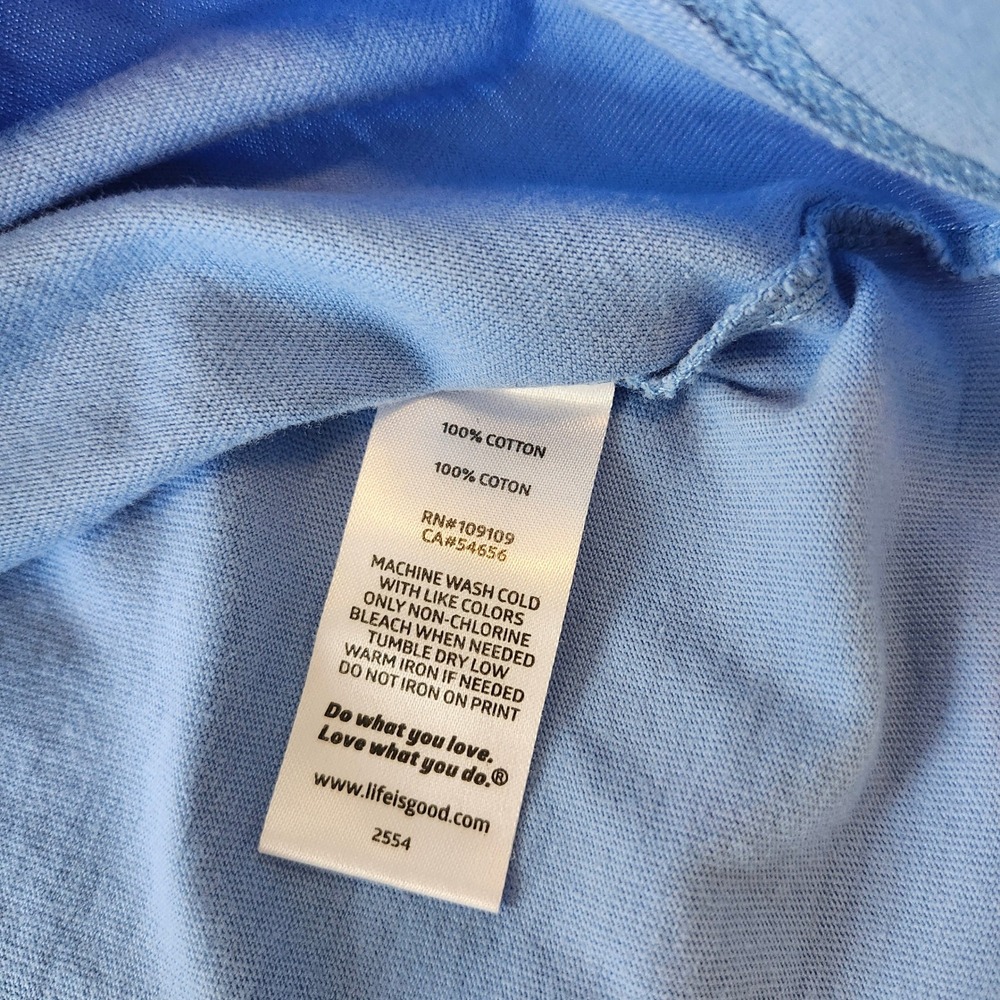 NWT Life Is Good Pickleball Keep It Simple Long Sleeve Crusher Tee Women's Large - Picture 6 of 8